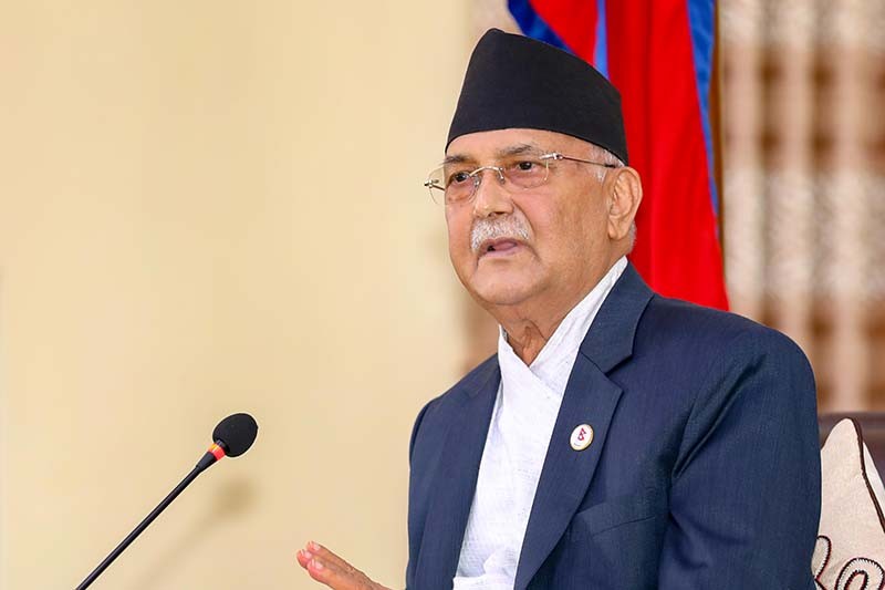 सरकारले पूर्वाग्रह र प्रतिशोधपूर्ण रूपमा फौजदारी अभियोगमा गैरकानुनी नियन्त्रणमा राख्यो:अध्यक्ष ओली