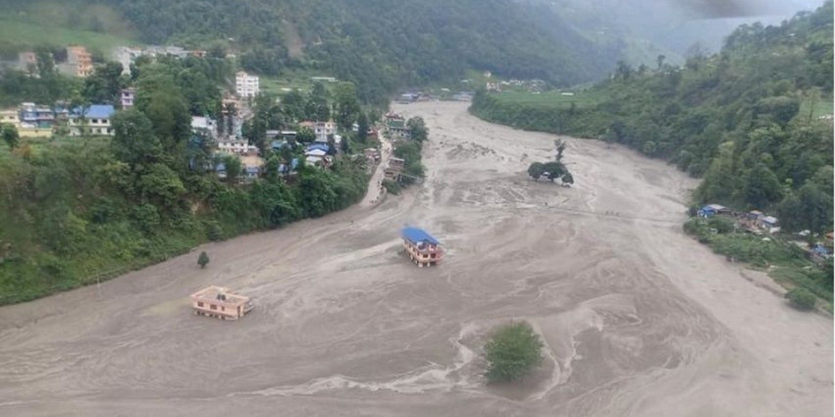 मेलाम्ची बाढी १४ महिना पूरा : प्रभावितलाई अझै सास्ती