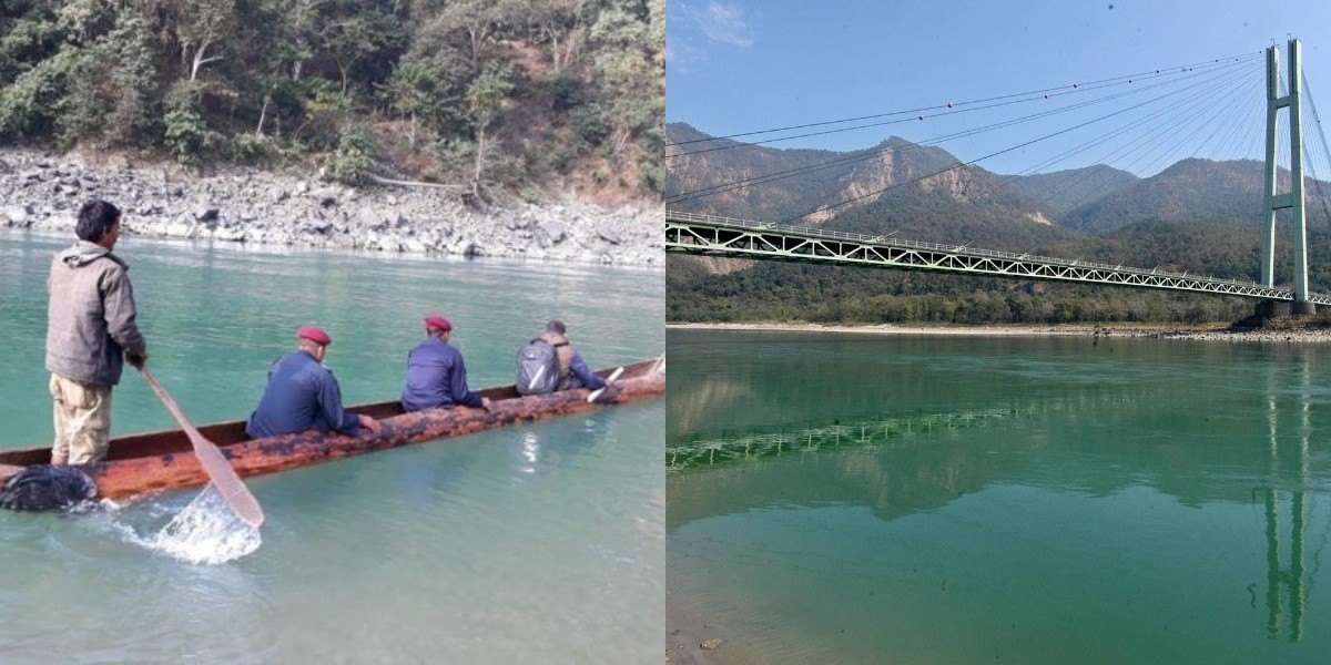 कर्णाली नदीमा डुंगा दुर्घटना : १ जनाको मृत्यु, ३ जना बेपत्ता