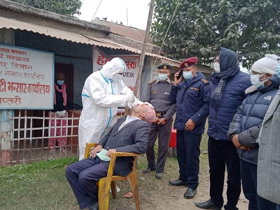 कोरोना संक्रमित दिनप्रतिदिन बढ्दै गएपछि सीमा क्षेत्रमा उच्च सतर्कता 