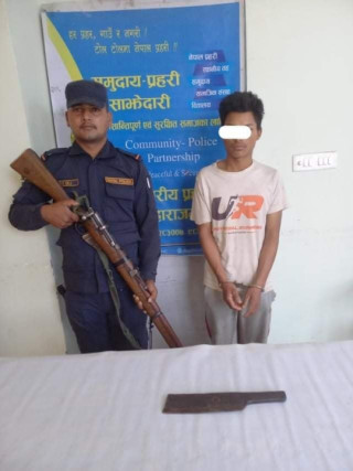 मासु काट्ने दाउ प्रहार गरी श्रीमतीको हत्या, फरार श्रीमान् पक्राउ