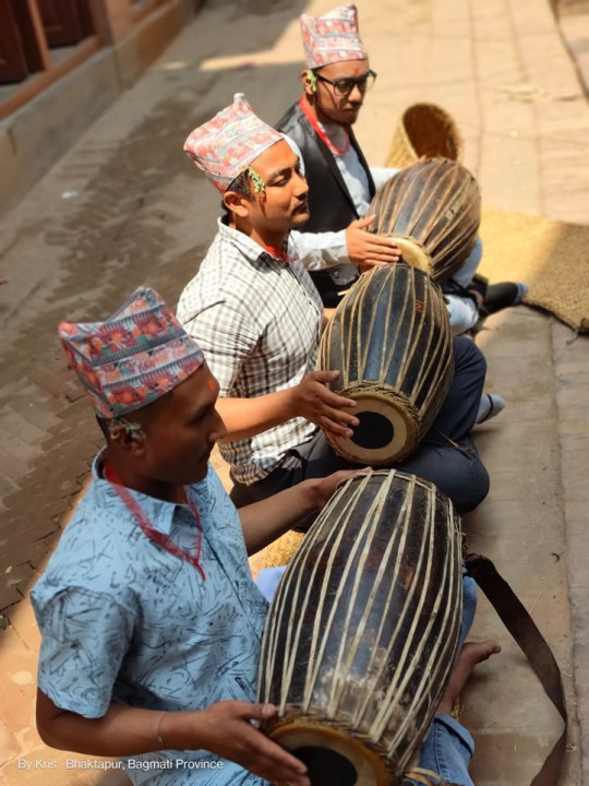 युवाले लिए परम्परागत बाजाको प्रशिक्षण
