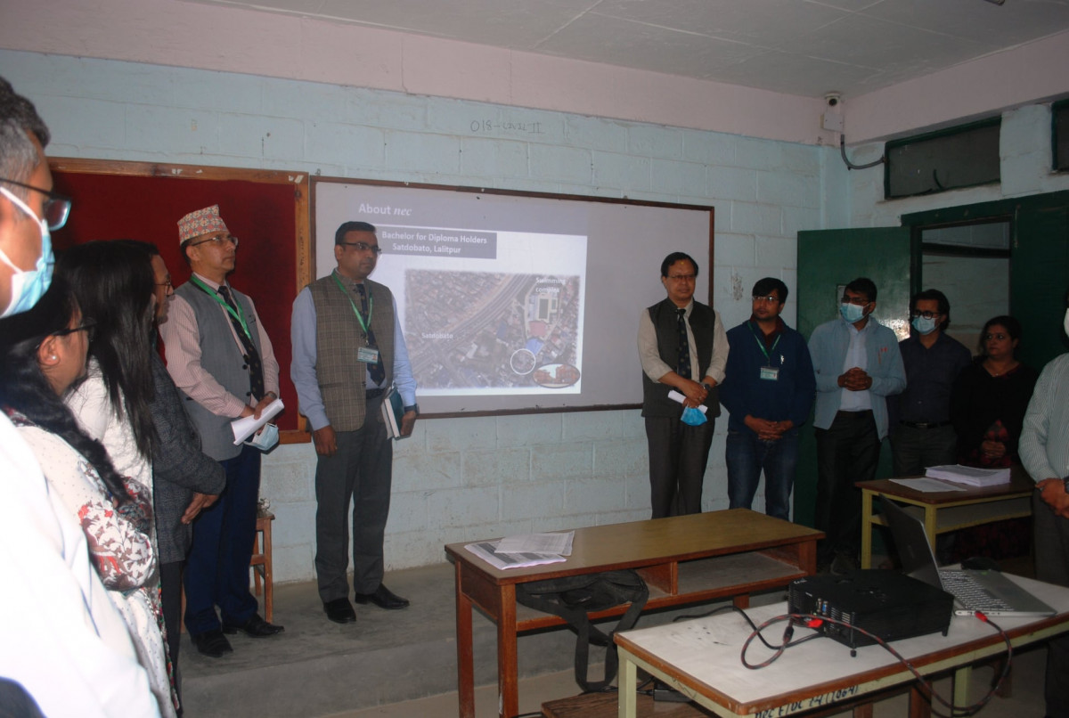 नेपाल इन्जिनियरिङ कलेजमा विद्यार्थीलाई अभिमुखीकरण तालिम