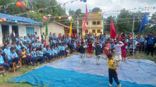 जयबागेश्वरी माध्यमिको नवनिर्मित भवन उद्घाटन