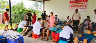 श्वेता रक्तदान अभियानबाट १ सय १४ रगत संकलन गर्न सफल