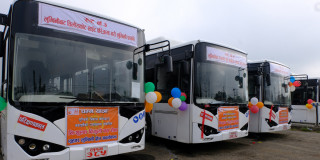 पर्यटकका लागि निःशुल्क विद्युतीय बस