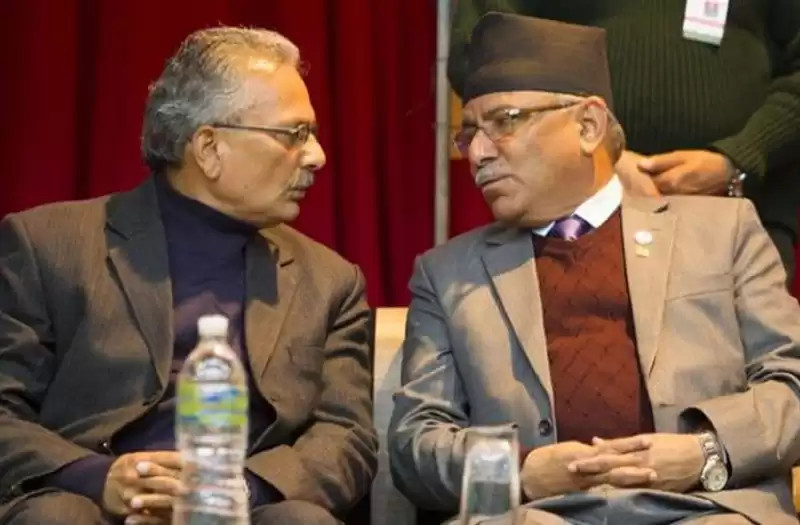 प्रचण्डलाई गोरखा २ मा बाबुरामको स्वागत