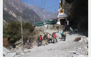 अन्नपूर्ण पदमार्गमा बढे विदेशी पर्यटक
