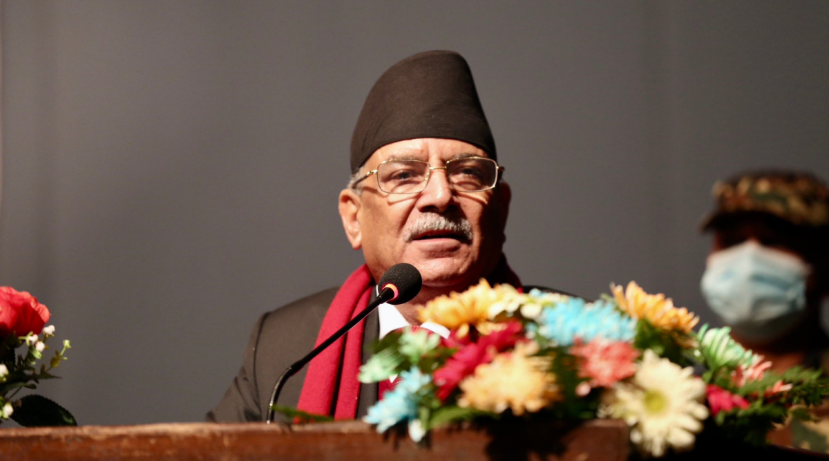 शहीदको सपना पूरा गर्न सबैले हातेमालो गरेर अगाडि बढ्न प्रधानमन्त्री ‘प्रचण्ड’को आह्वान