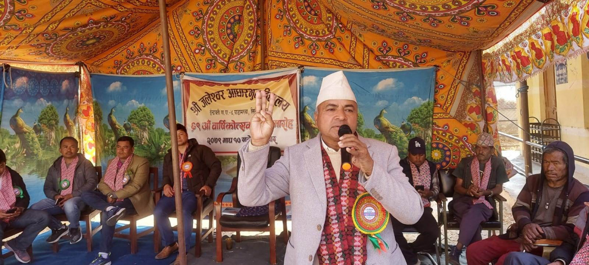 समग्र पालिकाको विकासका लागी तल्लीन भएर लागि परेको छु : अध्यक्ष झंक नेपाल