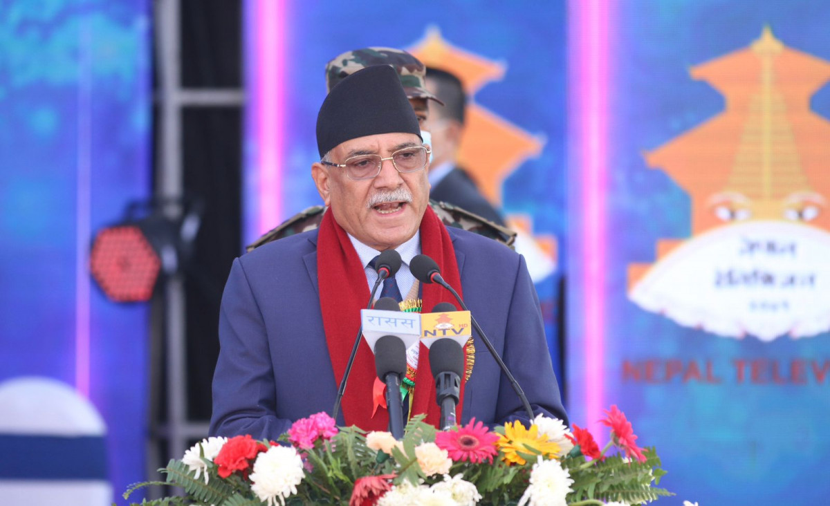 अभिव्यक्ति स्वतन्त्रता र सूचनाको हकको सुनिश्चित गर्न सरकार प्रतिबद्ध : प्रधानमन्त्री प्रचण्ड