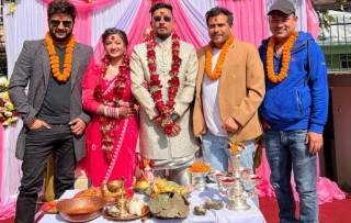 अभिनेत्री जेविका कार्कीले गरिन इंगेजमेन्ट