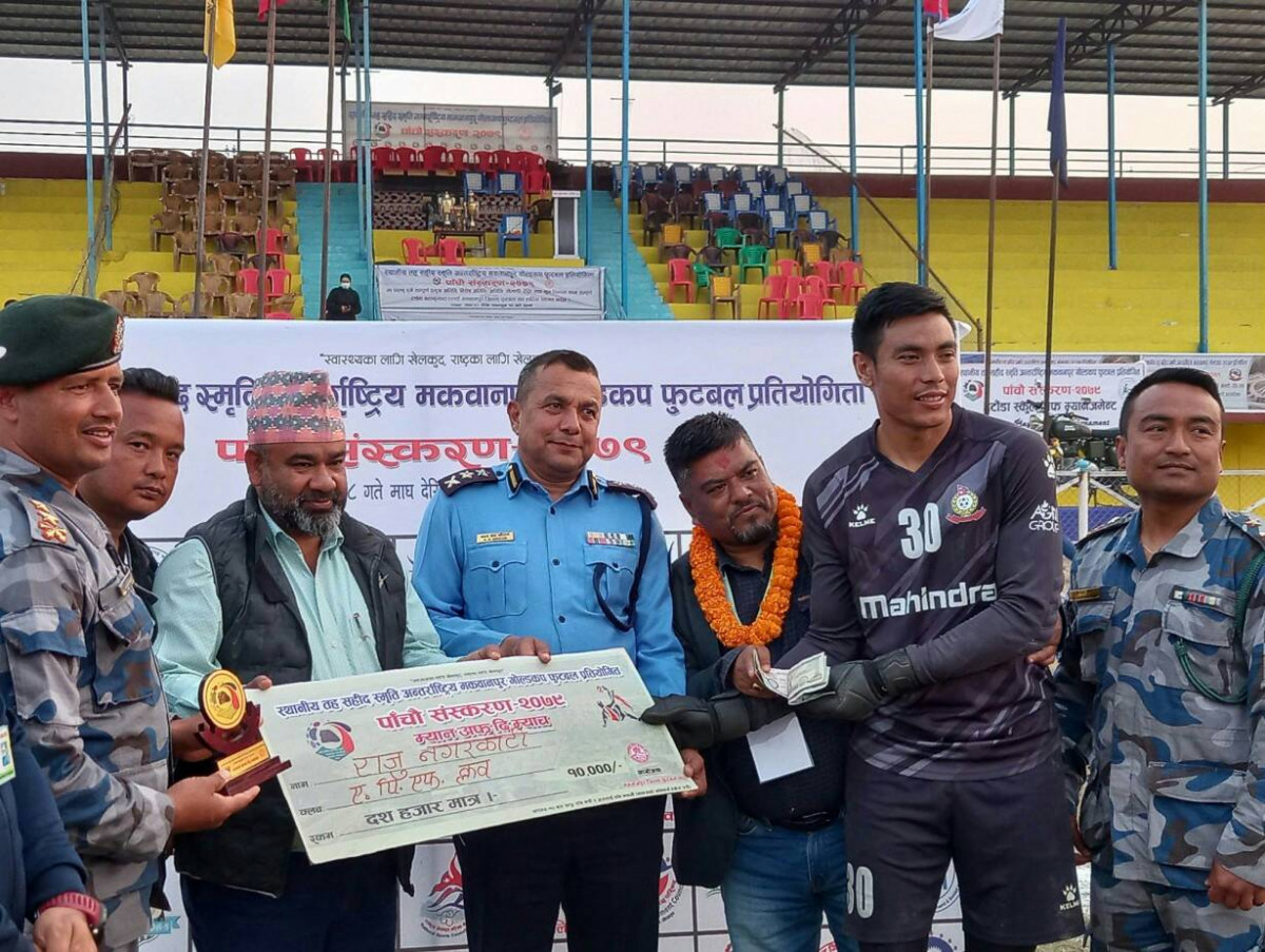 आर्मीलाई हराउँदै एपीएफ सेमिफाइनलमा