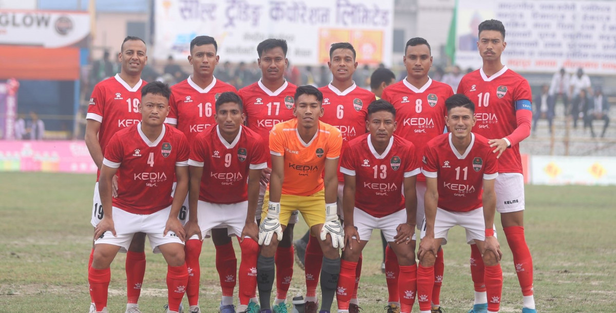 मछिन्द्रलाई ४-३ ले हराउँदै आर्मी भद्रपुर गोल्डकप च्याम्पियन