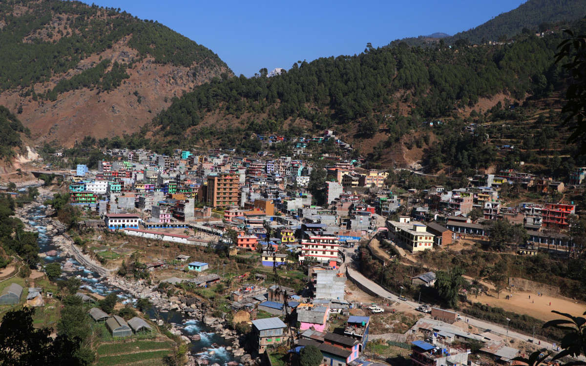 बुर्तिबाङ बजारको फोहर व्यवस्थापनमा समस्या