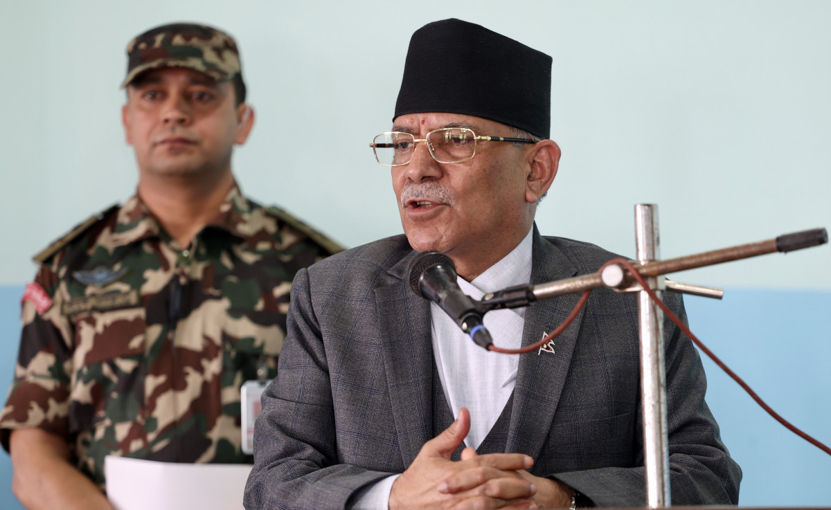 फेरि नयाँ नेकपा बनाउँछौँ : प्रधानमन्त्री ‘प्रचण्ड’