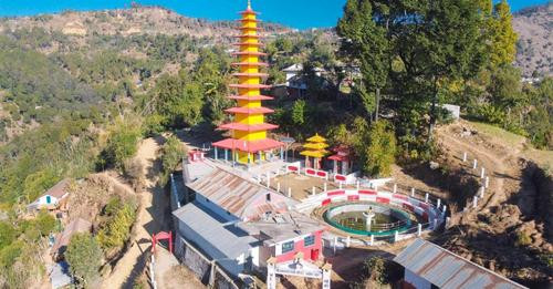 प्रचारप्रसार नहुँदा ओझेलमा छ १३ तले आकाशदेवी मन्दिर