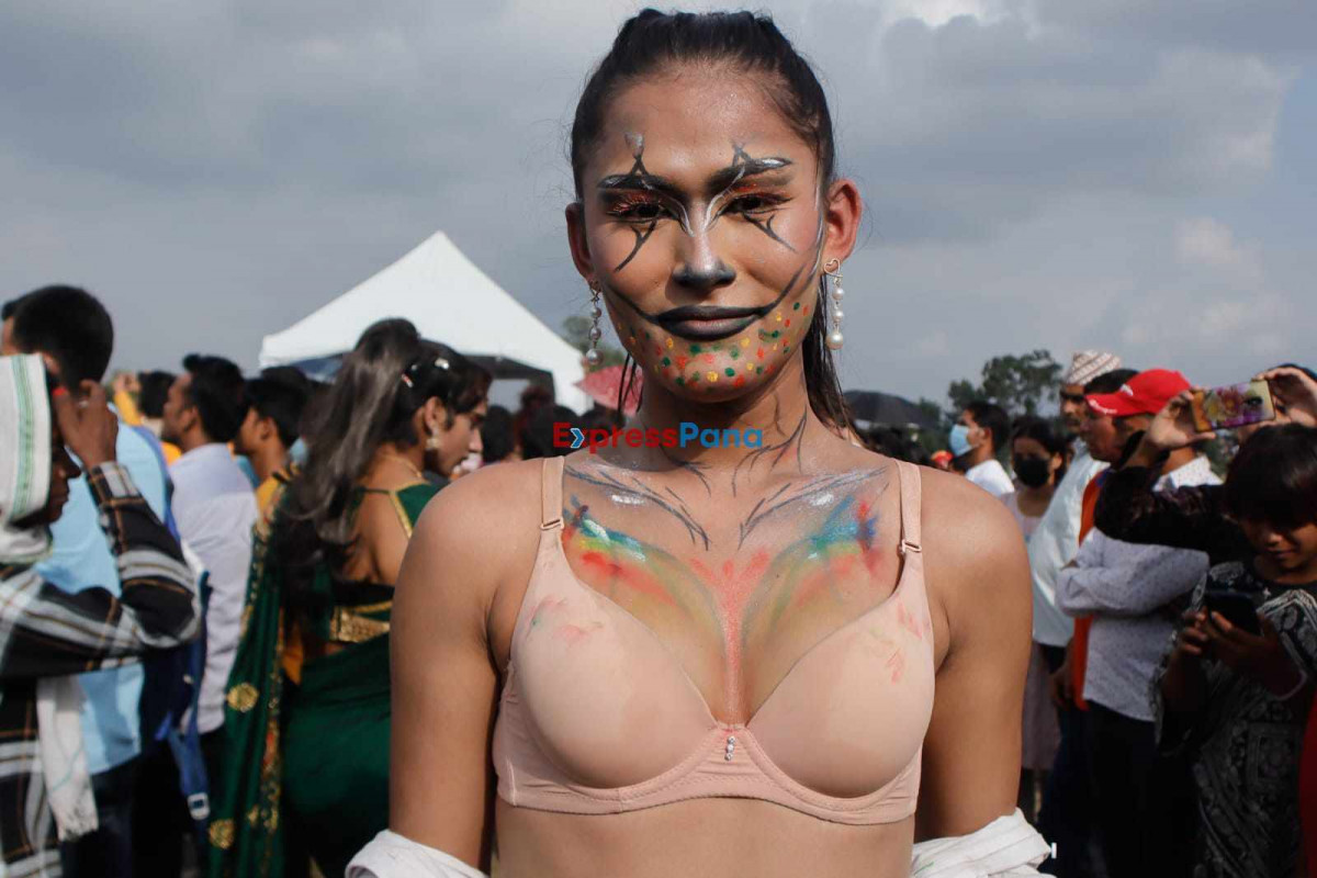 टुँडिखेलमा नेपाल गौरव यात्रा तथा गाइजात्रा उत्सव (तस्वीरहरु)