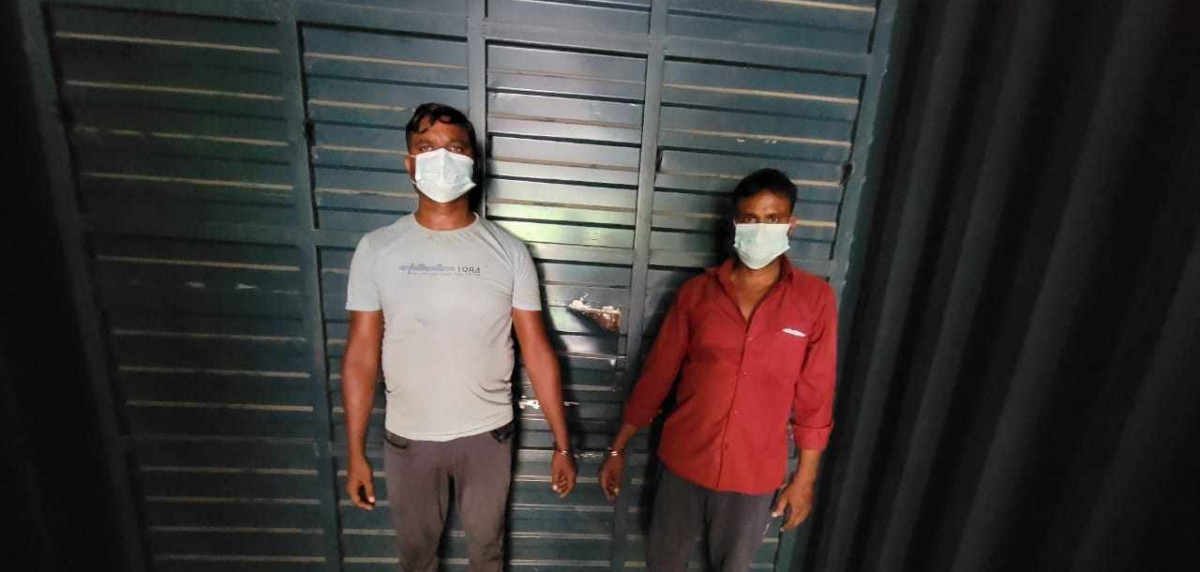 ९ सय २० केजी गाँजासहित दुई जना नियन्त्रणमा