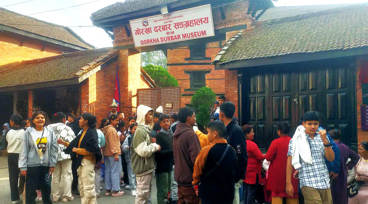 ‘शैक्षिक भ्रमणको प्रमुख गन्तव्य गोरखा दरबार सङ्ग्रहालय’