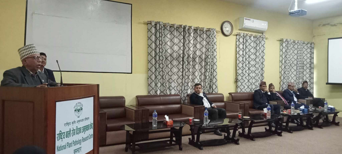 केरामा लाग्ने रोगको समयमै पहिचान र रोकथाम गर्दा केरा खेतीलाई जोगाउँन सफल भयौं: मन्त्री भुसाल