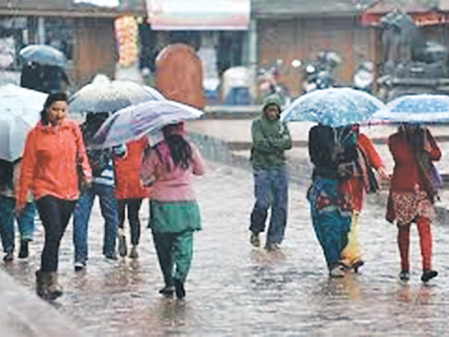 देशभर मनसुनी वायुको प्रभाव,सबै स्थानमा हल्कादेखि भारी वर्षाको सम्भावना