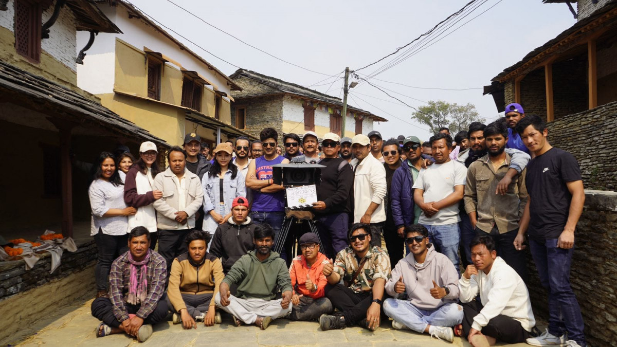 चलचित्र ‘पुजार शार्की’को छायांकन प्याकअप