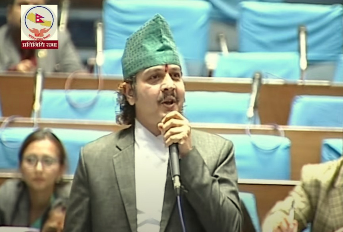 टुँडिखेलमा नाराबाजी गरेको अभियोगमा पक्राउ परेकालाई रिहा गर्न सांसद ढकालको माग