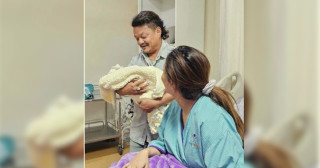 अभिनेता सलोन बस्नेतलाई पुत्री लाभ