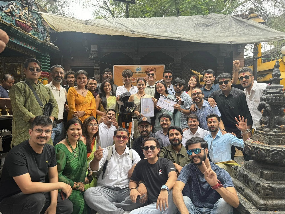 चलचित्र ‘लाइफ ड्यामेज’को शुभमुहूर्त,सुरक्षा मुख्य भूमिकामा