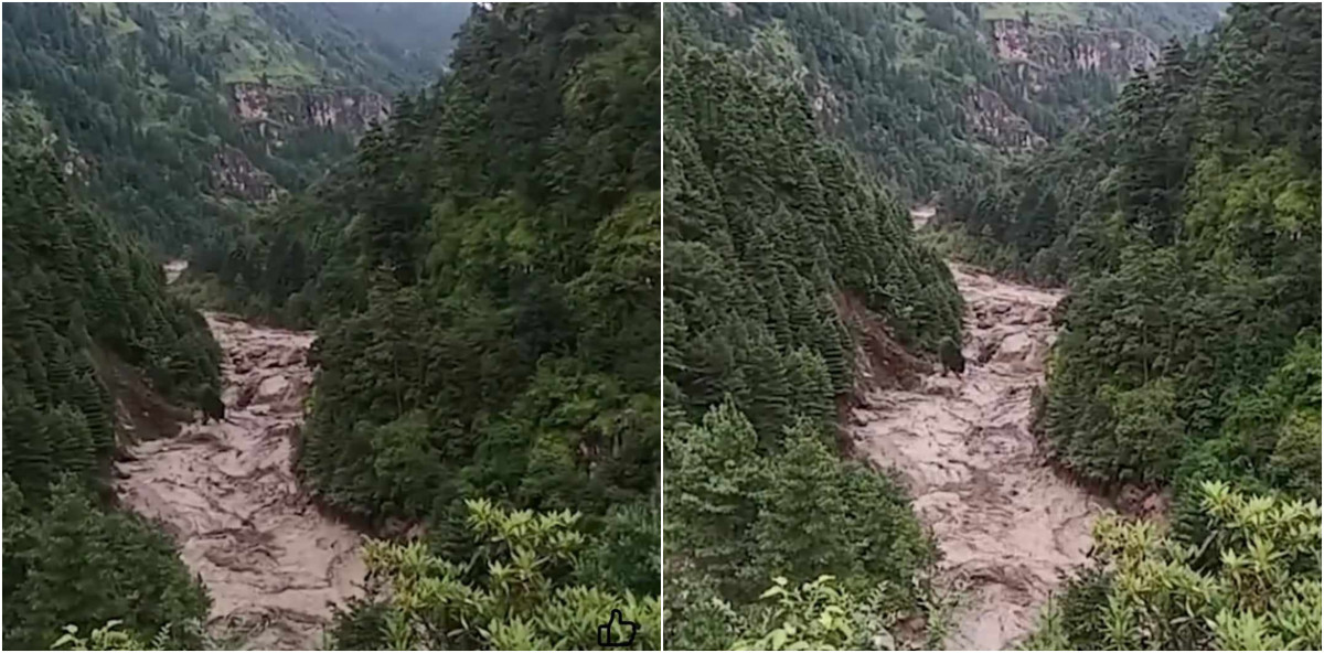 सोलुखुम्बुमा भीषण बाढी, हिमताल फुटेको हुनसक्ने आशंका