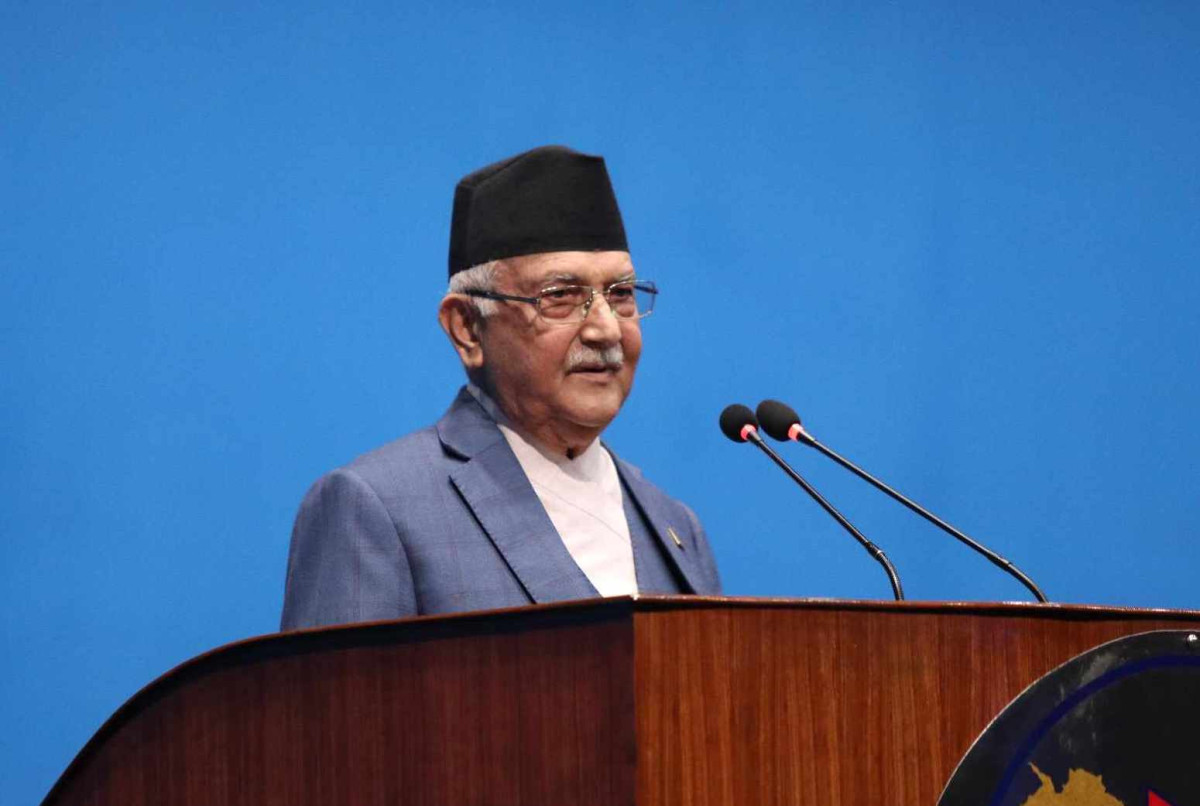 प्रधानमन्त्री ओलीले आज प्रतिनिधिसभाको बैठकलाई सम्बोधन गर्ने