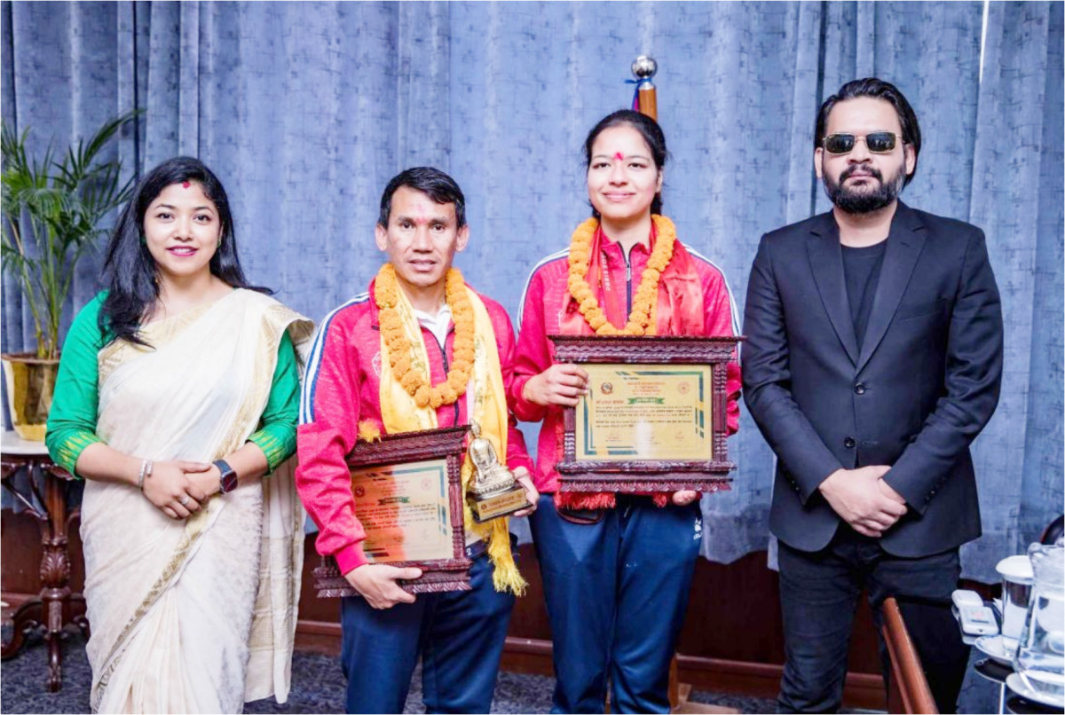 पारा ओलम्पिकमा ऐतिहासिक कांस्य पदक जितेकी पलेशालाई महानगरले गर्‍यो नगदसहित सम्मान