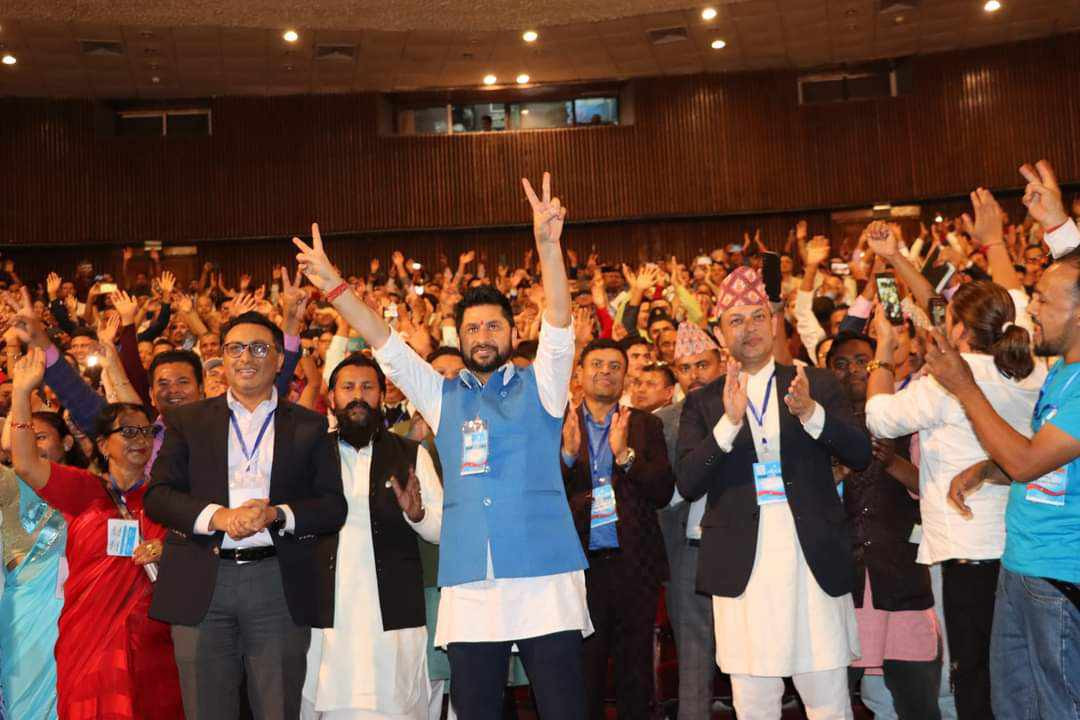 रास्वपाको राष्ट्रिय भेला जारी:प्रतिवेदन र प्रस्तावमाथि समूहगत छलफल गर्दै