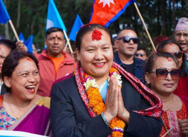 काठमाडौं १६मा राष्ट्रिय स्वतन्त्र पार्टीकी रोजिना श्रेष्ठ निर्वाचित