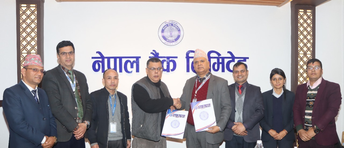 नेपाल बैंक लिमिटेड र बुद्ध एयरबीच सम्झौता