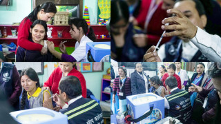 एचपिभी खोप अभियानमा देखिएको उत्साह(फोटो फिचर)