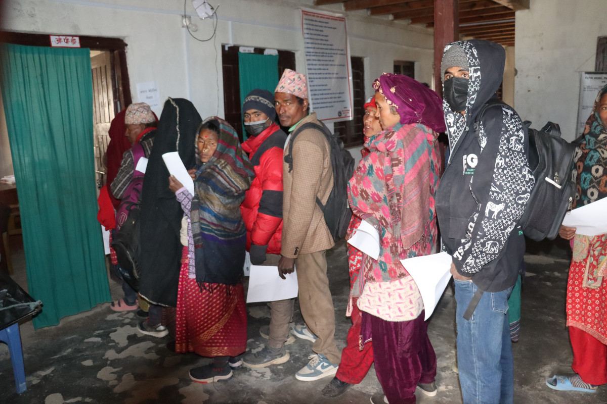 जुम्लामा १०२८ जनाले पाए घरदैलो निःशुल्क स्वास्थ्य सेवा