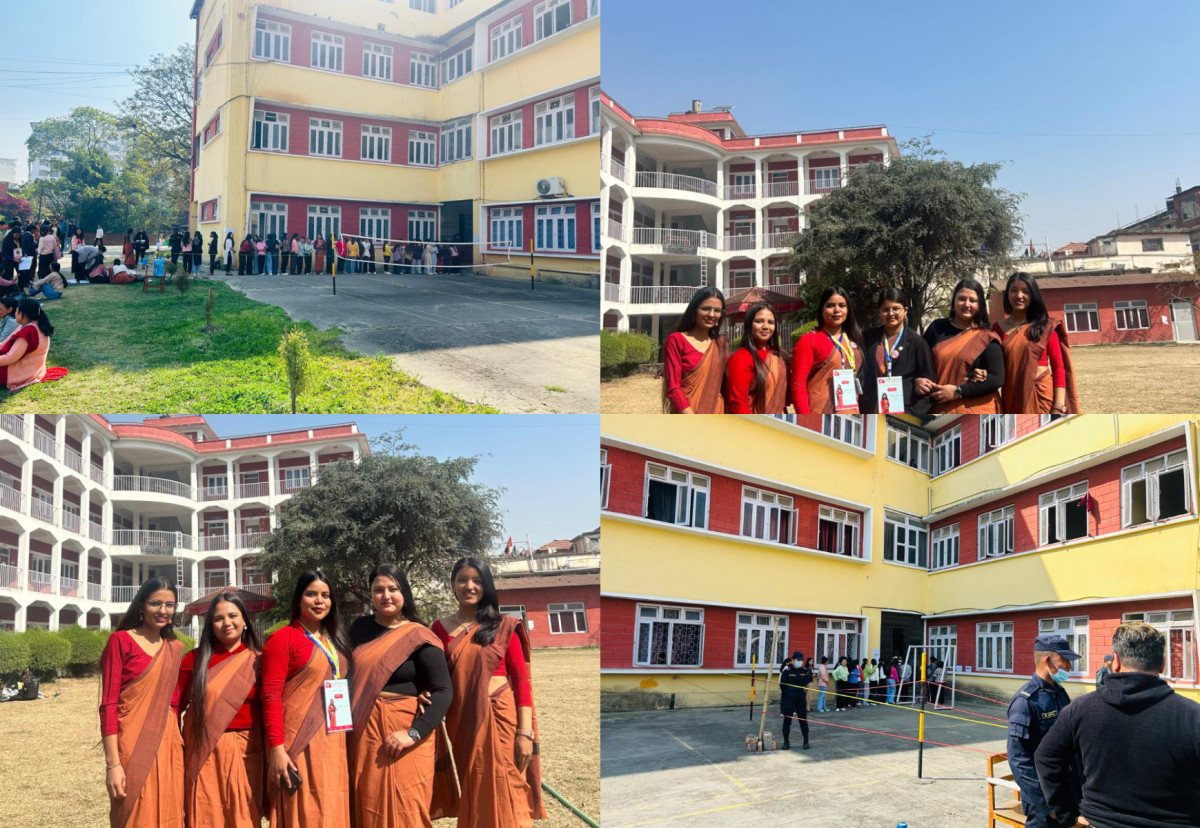 स्ववियु निर्वाचन:पद्मकन्या क्याम्पसमा मतदान जारी (तस्बिरहरू)