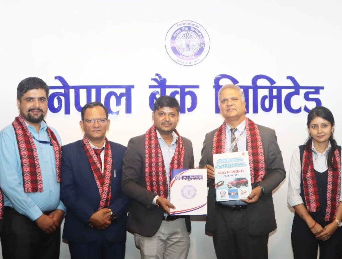 नेपाल बैंकका कर्मचारी तथा ग्राहकलाई सुजुकी गाडी खरिदमा विशेष छुट