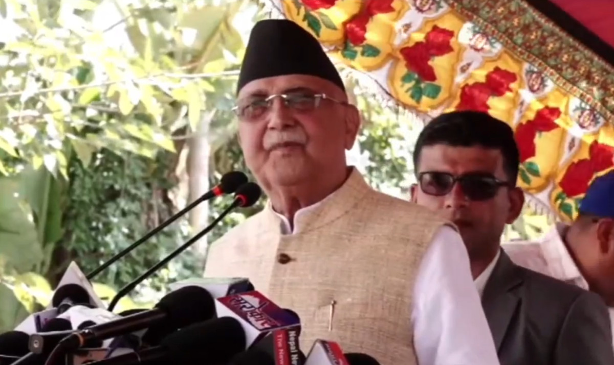 लोकतन्त्रको जग भत्काउने पूर्वसर्त राखेर सुशीला कार्की प्रधानमन्त्री बन्नुभयो : अध्यक्ष ओली