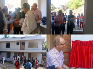 मन्थलीमा बन्यो तिलगंगा सर्जिकल सामुदायिक आँखा केन्द्रको आफ्नै भवन