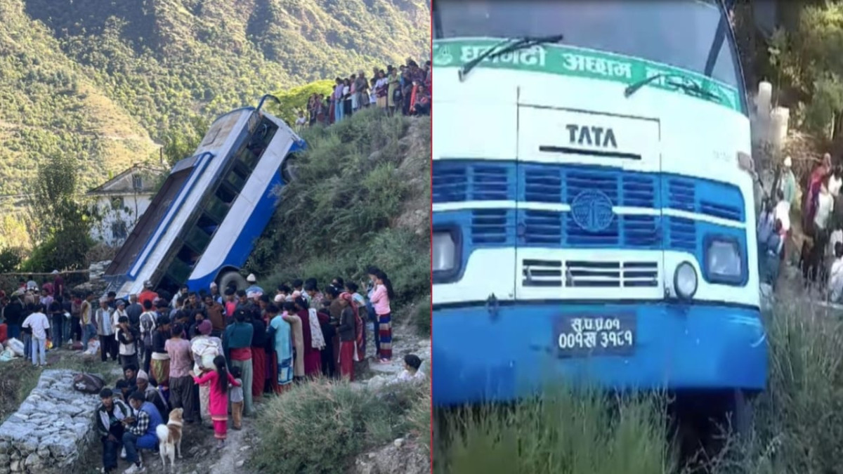 बाजुरामा भएको छुट्टाछुट्टै सवारी दुर्घटना ३५ जना घाइते