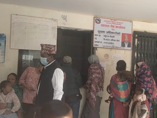 जिल्ला अस्पताल मुगुमा दम तथा भाइरल रोगका बिरामीको चाप बढ्दै