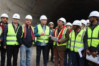 सिद्धबाबा सुरुङ निर्माण ६५ प्रतिशत सम्पन्न