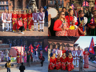 बसन्तपुरमा राष्ट्रिय पोशाक तथा टोपी दिवसको रौनक (तस्विरहरु)