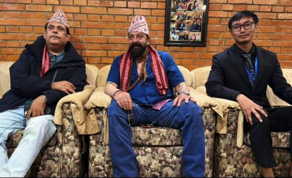 बलिउड स्टार संजय दत्त नेपालमा