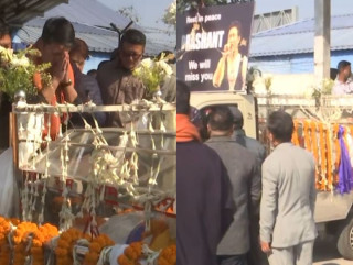 प्रशान्त तामाङको पार्थिव शरीर सिलिगुडी ल्याइयो