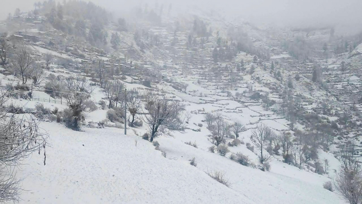 मुगुमा फेरि हिमपात, बस्ती सेताम्य, किसानलाई राहत (तस्विरहरुसहित)