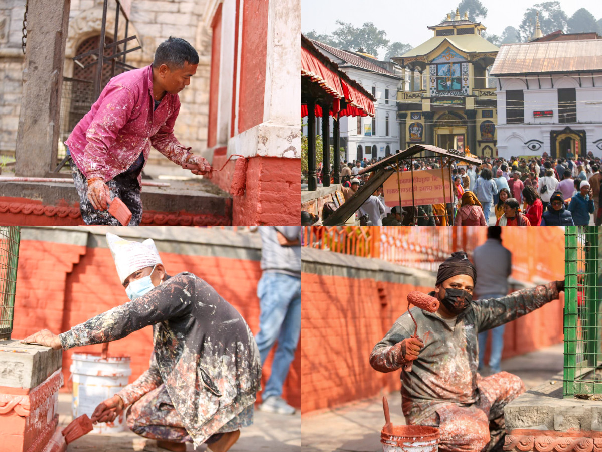 पशुपतिनाथमा महाशिवरात्रीको तयारी तिब्र (फोटो फिचर)